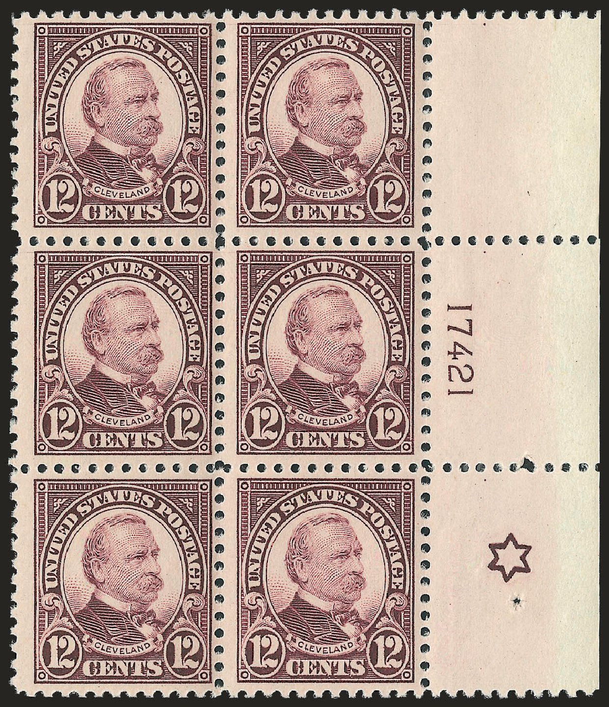 Values of US Stamp Scott Catalog # 564 - 12c 1923 Cleveland Perf 11. Robert Siegel Auction Galleries, Apr 2010, Sale 984, Lot 966