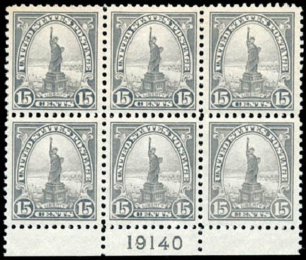 U.S. Postal Stamps-Honoring the Statue of Liberty and the American  Flag-#566 inc