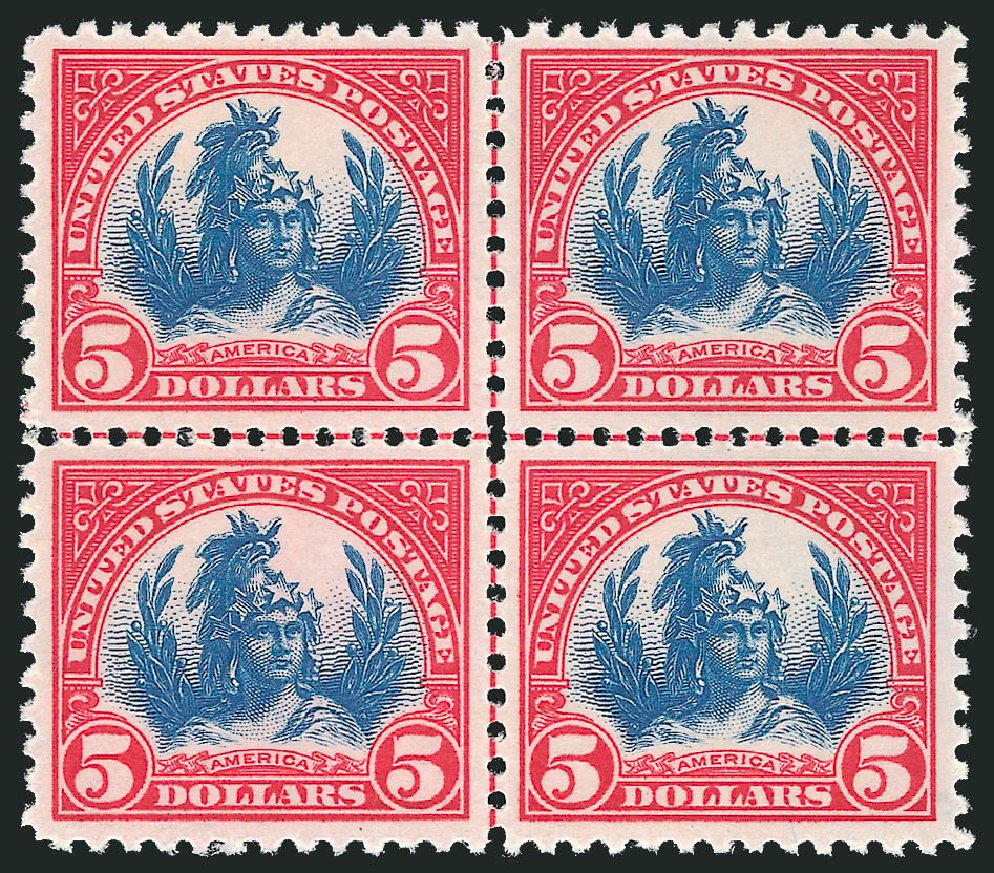 Cost of US Stamp Scott Cat. #573: US$5.00 1923 Freedom Statue Perf 11. Robert Siegel Auction Galleries, Dec 2012, Sale 1037, Lot 2135