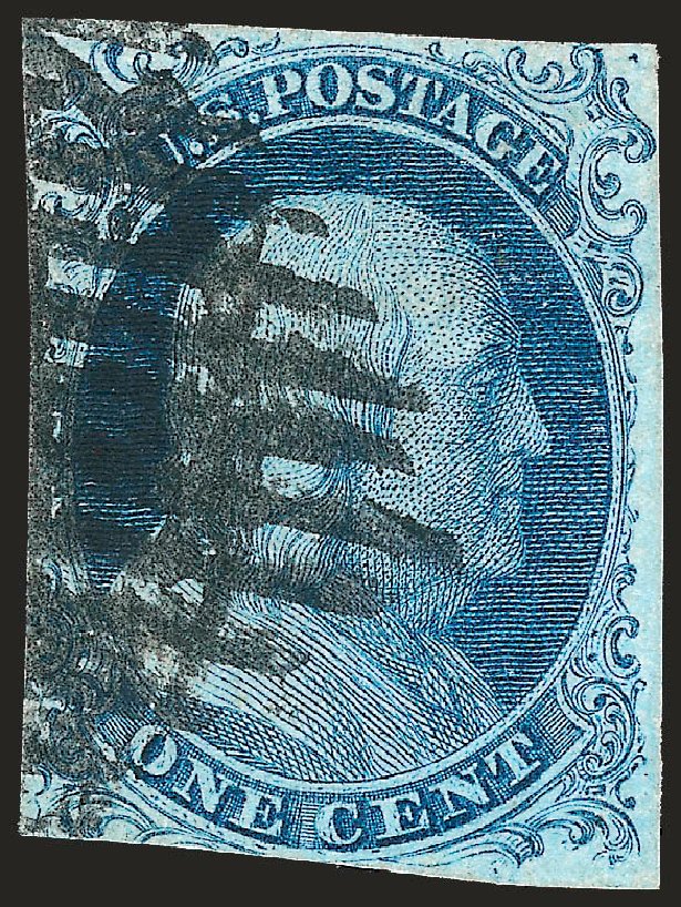 US Stamp Prices Scott Catalog #5A - 1851 1c Franklin. Robert Siegel Auction Galleries, Oct 2008, Sale 963, Lot 88