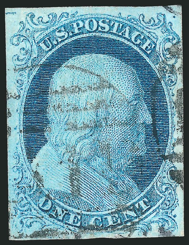 US Stamps Prices Scott Catalog # 5A - 1851 1c Franklin. Robert Siegel Auction Galleries, Nov 2012, Sale 1034, Lot 10