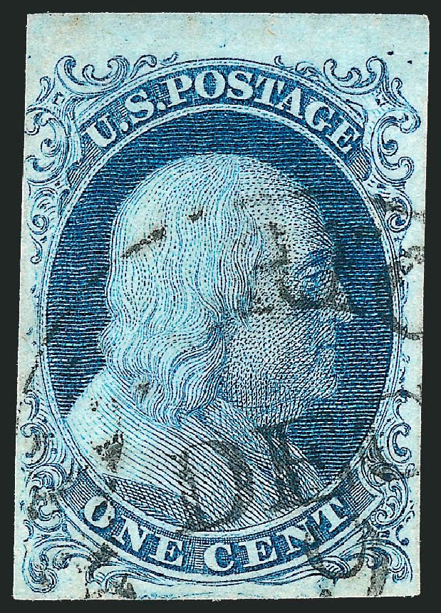 Price of US Stamp Scott Cat. # 5A - 1c 1851 Franklin. Robert Siegel Auction Galleries, Feb 2010, Sale 983, Lot 5