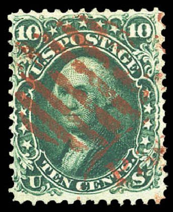 Price of US Stamp Scott 62B: 10c 1861 Washington. Matthew Bennett International, Mar 2011, Sale 337, Lot 2511