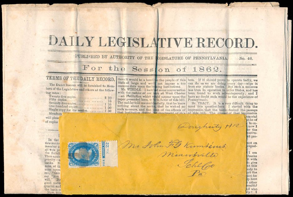 Costs of US Stamp Scott # 63: 1c 1861 Franklin. Schuyler J. Rumsey Philatelic Auctions, Apr 2015, Sale 60, Lot 1527