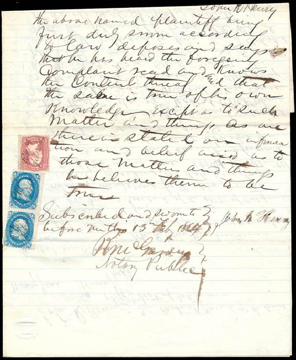 Cost of US Stamp Scott #63: 1c 1861 Franklin. Schuyler J. Rumsey Philatelic Auctions, Apr 2015, Sale 60, Lot 1680