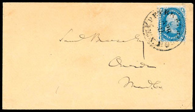 Cost of US Stamps Scott Catalogue #63: 1c 1861 Franklin. Schuyler J. Rumsey Philatelic Auctions, Apr 2015, Sale 60, Lot 1800