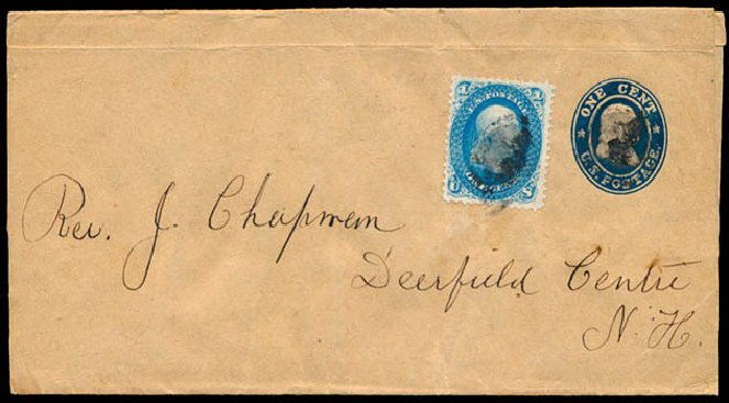 US Stamp Prices Scott Cat. # 63 - 1861 1c Franklin. Schuyler J. Rumsey Philatelic Auctions, Apr 2015, Sale 60, Lot 1631