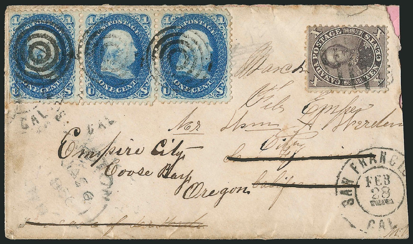 US Stamp Values Scott Catalog 63: 1c 1861 Franklin. Robert Siegel Auction Galleries, Jun 2015, Sale 1105, Lot 2601