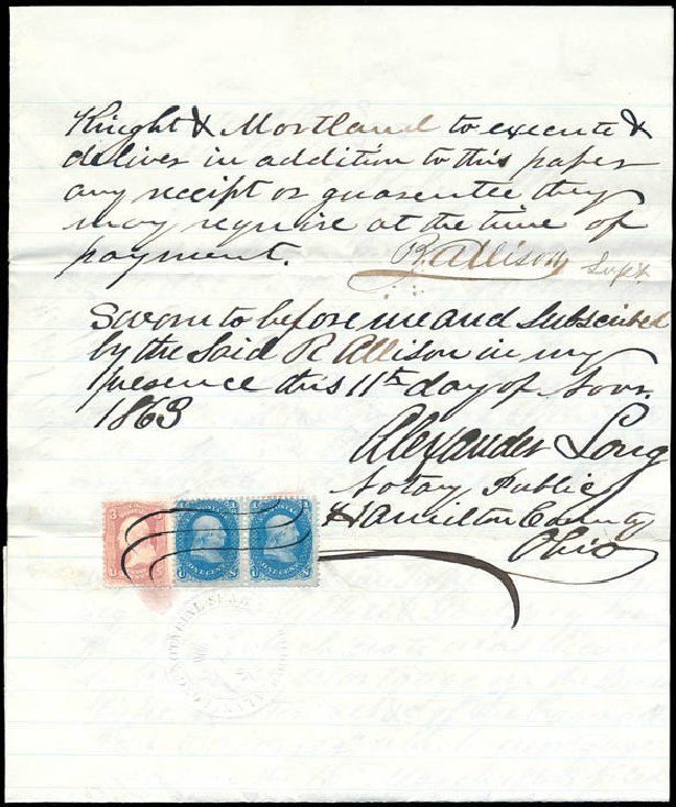 Values of US Stamps Scott Catalogue # 63: 1c 1861 Franklin. Schuyler J. Rumsey Philatelic Auctions, Apr 2015, Sale 60, Lot 1684