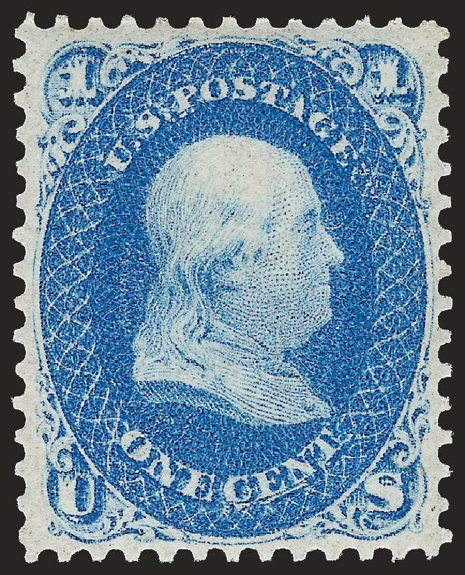 Costs of US Stamps Scott # 63: 1861 1c Franklin. Robert Siegel Auction Galleries, Jun 2009, Sale 973, Lot 66