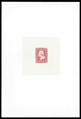 Price of US Stamp Scott Catalog 64: 1861 3c Washington. Matthew Bennett International, Jun 2007, Sale 319, Lot 1107