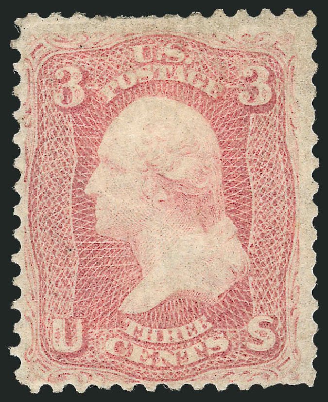 Costs of US Stamps Scott Cat. 64: 3c 1861 Washington. Robert Siegel Auction Galleries, Oct 2011, Sale 1014, Lot 1167