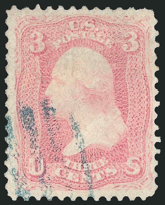 Value of US Stamp Scott 64: 3c 1861 Washington. Robert Siegel Auction Galleries, Oct 2010, Sale 997, Lot 5338