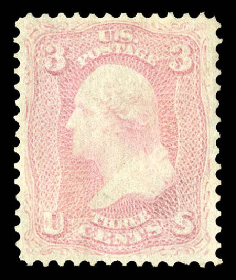 Price of US Stamp Scott Catalog # 64: 3c 1861 Washington. Matthew Bennett International, Sep 2012, Sale 345, Lot 89