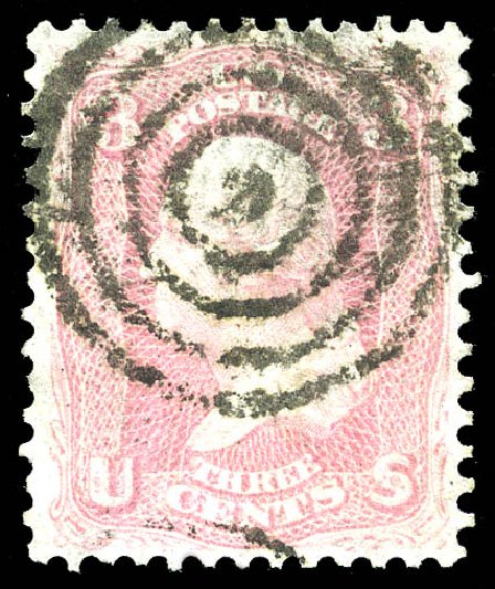 Prices of US Stamp Scott # 64: 1861 3c Washington. Matthew Bennett International, May 2014, Sale 350, Lot 109