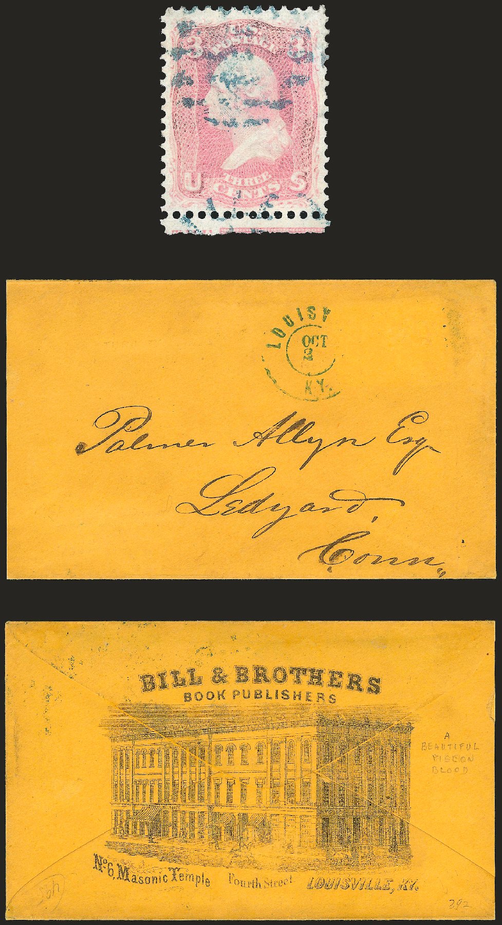 Cost of US Stamps Scott Catalog 64: 3c 1861 Washington. Robert Siegel Auction Galleries, Jun 2012, Sale 1024, Lot 100