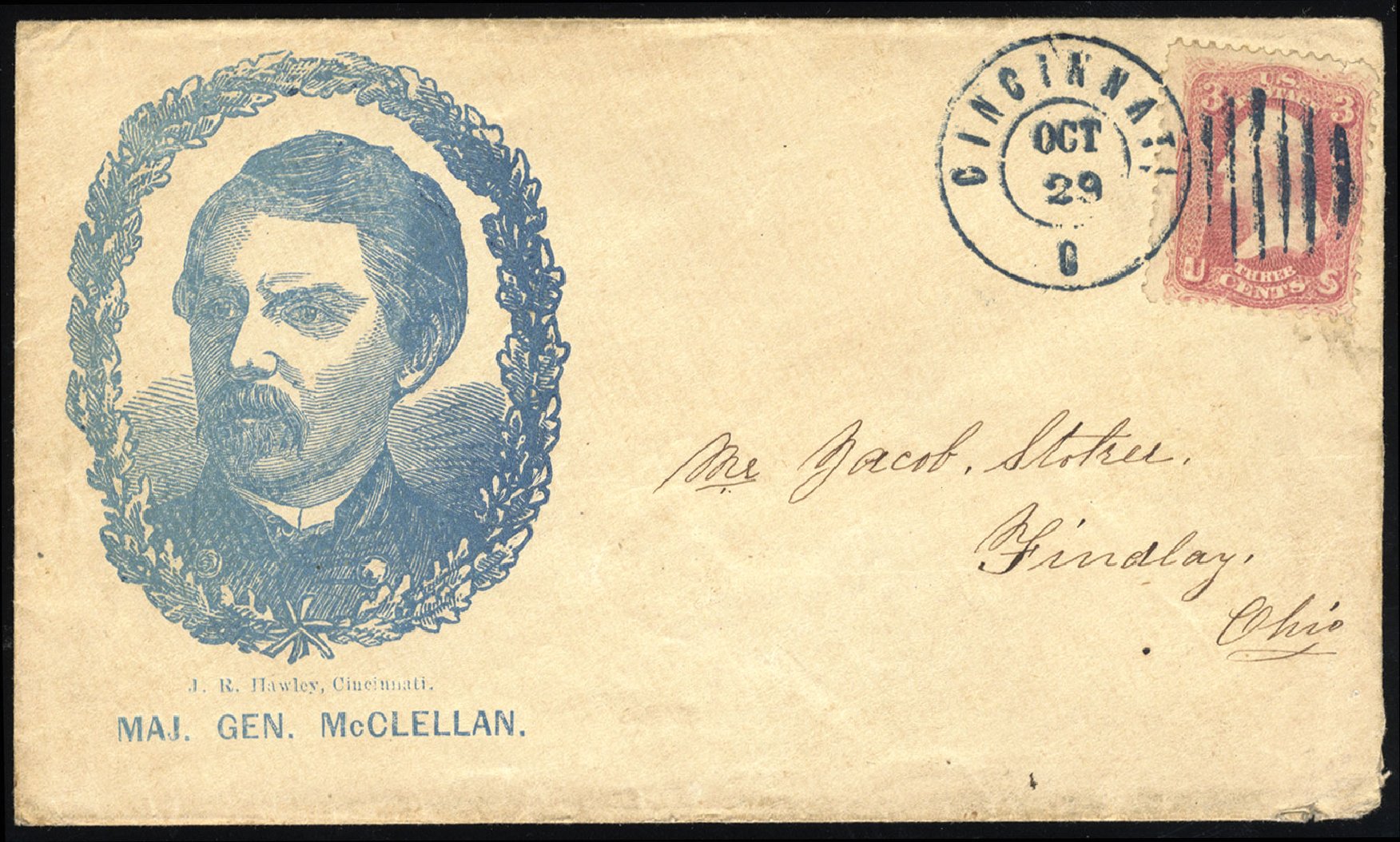 Price of US Stamps Scott # 64 - 3c 1861 Washington. Cherrystone Auctions, Jun 2012, Sale 201206, Lot 41