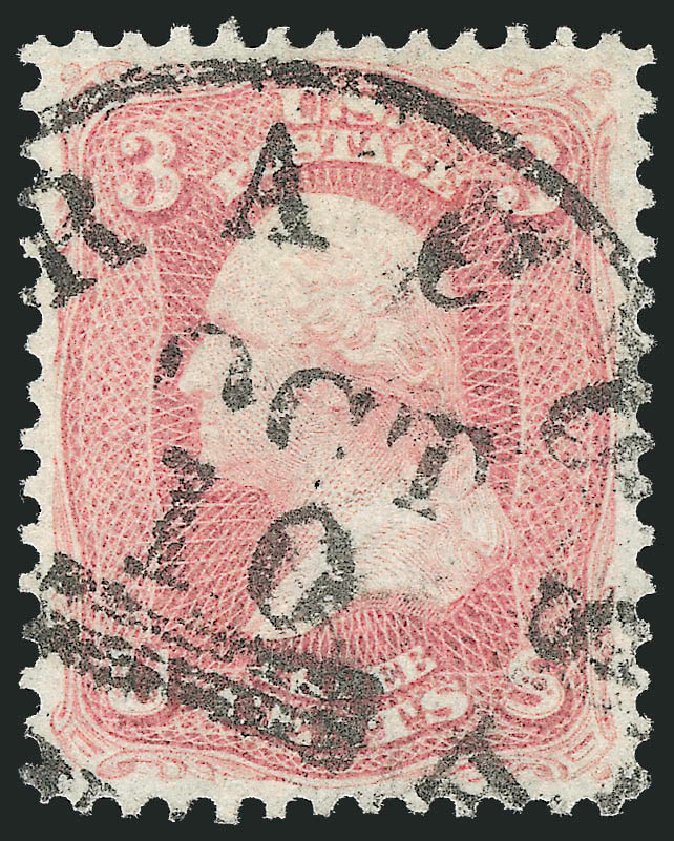 Costs of US Stamps Scott Catalog 64: 3c 1861 Washington. Robert Siegel Auction Galleries, Jun 2012, Sale 1024, Lot 101
