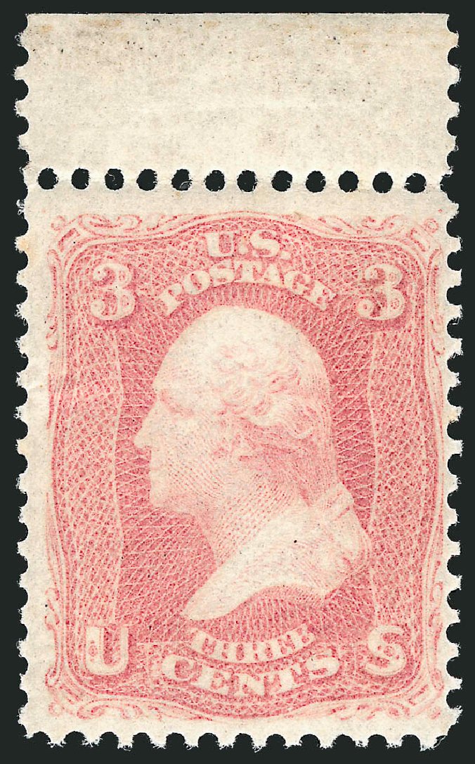 Cost of US Stamp Scott Catalog #64 - 3c 1861 Washington. Robert Siegel Auction Galleries, Dec 2012, Sale 1037, Lot 1541