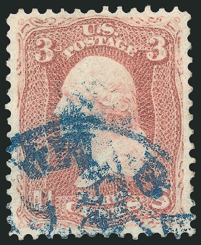 Price of US Stamps Scott Catalogue # 64: 3c 1861 Washington. Robert Siegel Auction Galleries, Mar 2014, Sale 1067, Lot 1011