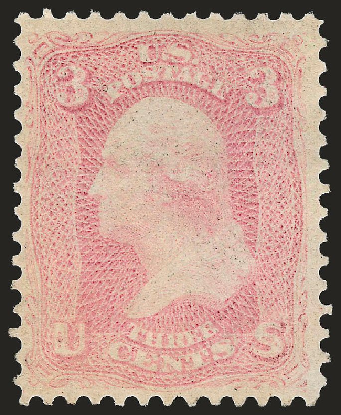Cost of US Stamp Scott 64: 1861 3c Washington. Robert Siegel Auction Galleries, Jan 2009, Sale 968, Lot 71