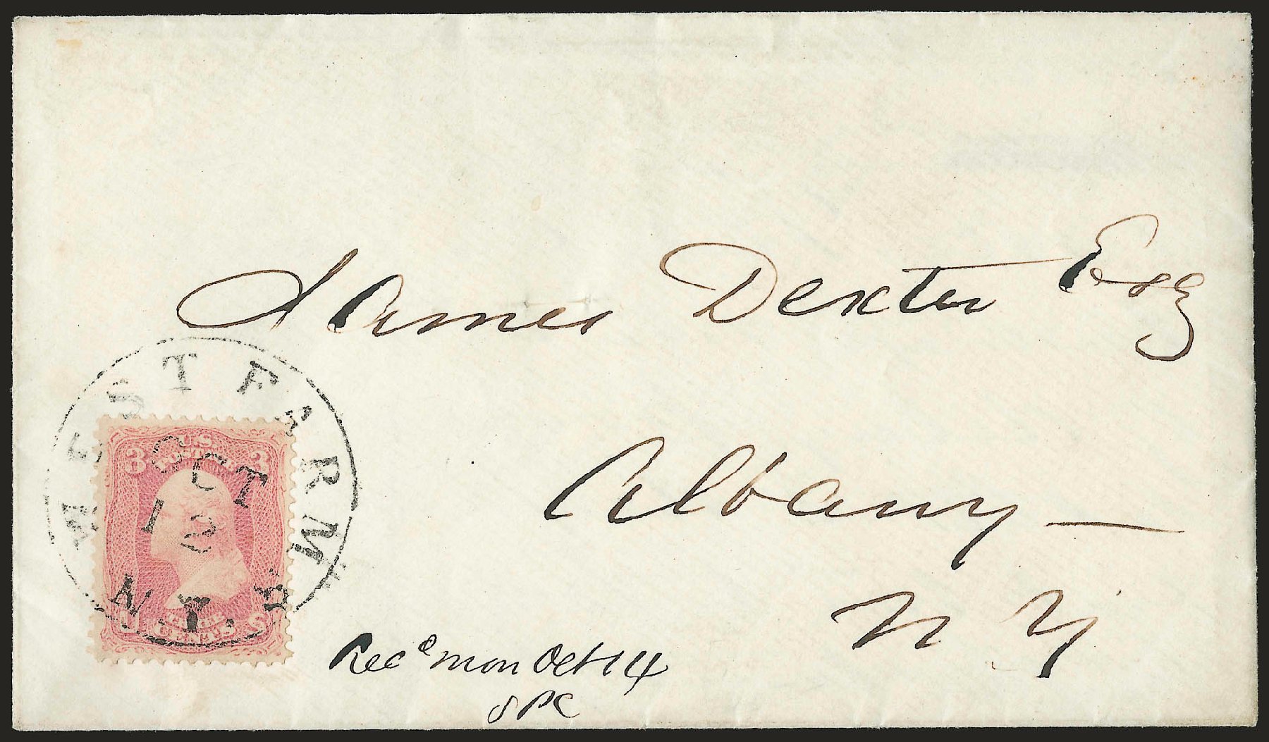 Cost of US Stamps Scott Cat. # 64: 3c 1861 Washington. Robert Siegel Auction Galleries, Jun 2009, Sale 973, Lot 71