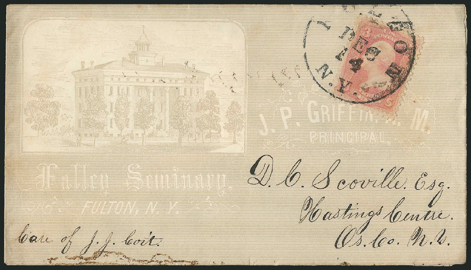 US Stamps Values Scott #64 - 1861 3c Washington. Robert Siegel Auction Galleries, Sep 2010, Sale 993, Lot 421