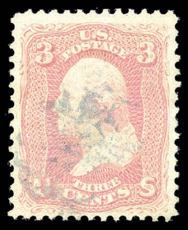 Costs of US Stamp Scott Cat. # 64: 1861 3c Washington. Matthew Bennett International, Sep 2010, Sale 331, Lot 404