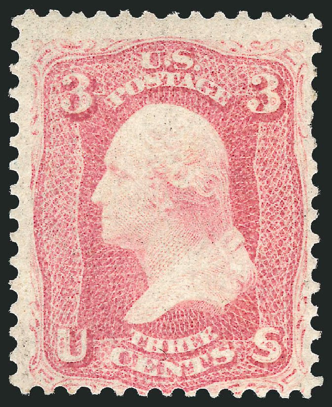 Cost of US Stamps Scott Catalogue # 64 - 3c 1861 Washington. Robert Siegel Auction Galleries, Feb 2010, Sale 983, Lot 44