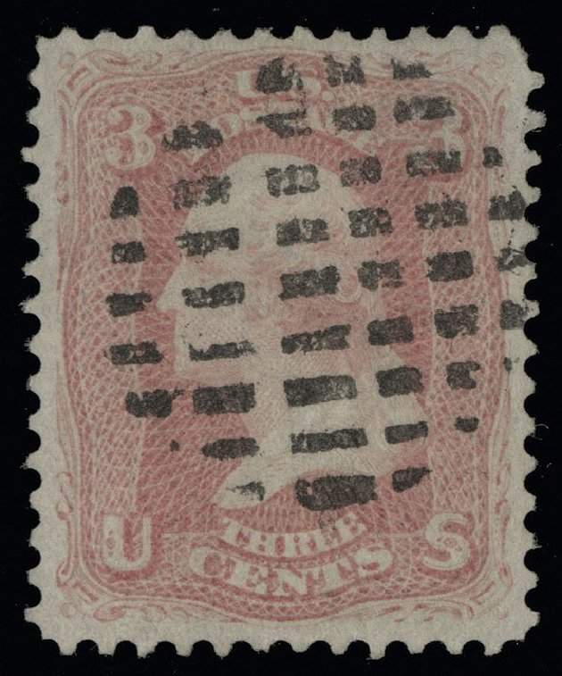US Stamp Value Scott Cat. 64 - 3c 1861 Washington. Spink Shreves Galleries, Aug 2013, Sale 144, Lot 124