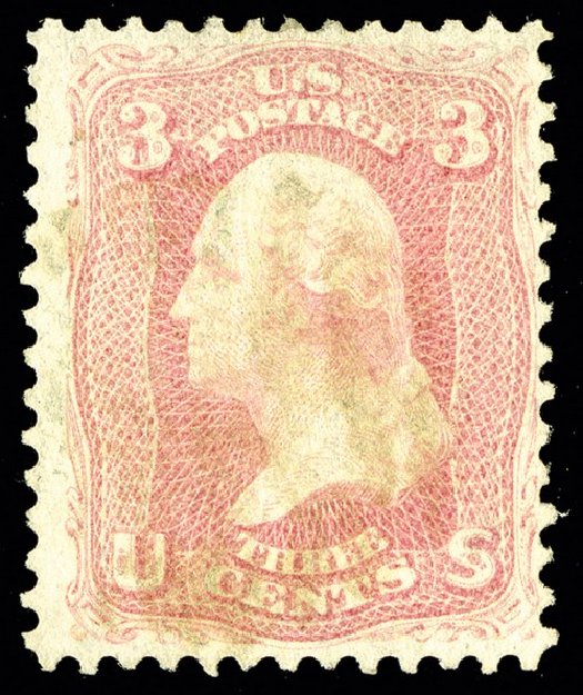 Costs of US Stamp Scott # 64: 3c 1861 Washington. Spink Shreves Galleries, May 2014, Sale 148, Lot 74
