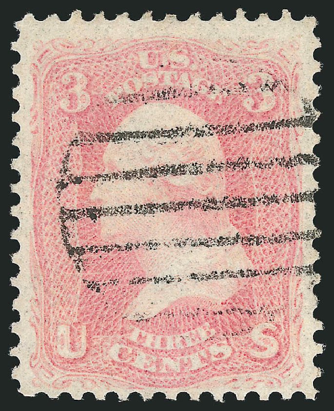 US Stamps Price Scott Catalogue #64: 3c 1861 Washington. Robert Siegel Auction Galleries, Mar 2011, Sale 1007, Lot 2195