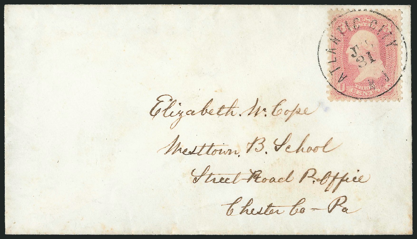 Prices of US Stamps Scott Catalog # 64: 3c 1861 Washington. Robert Siegel Auction Galleries, Sep 2010, Sale 993, Lot 415