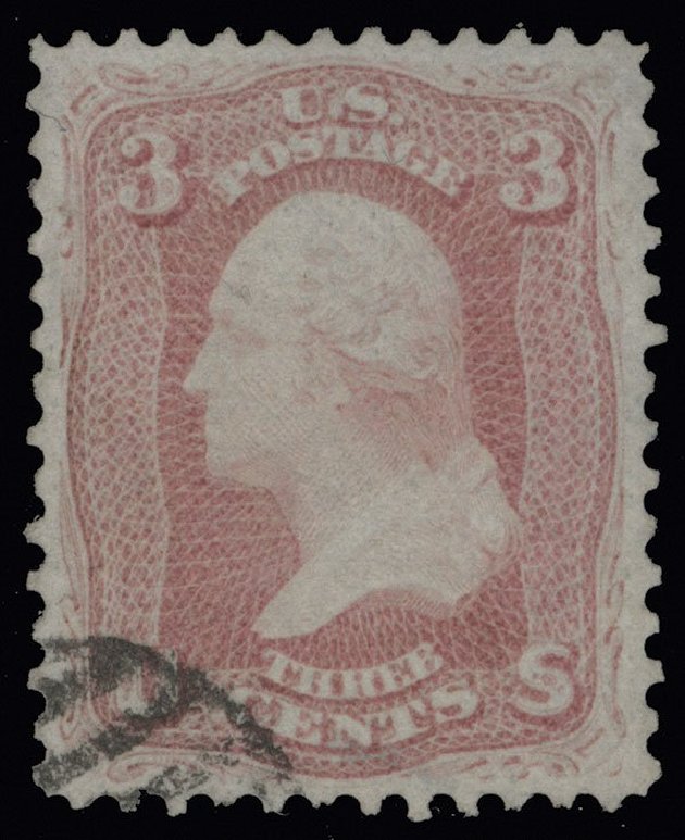 US Stamps Value Scott Catalog # 64: 3c 1861 Washington. Spink Shreves Galleries, Aug 2013, Sale 144, Lot 125