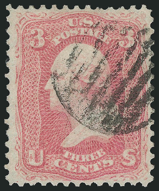 Prices of US Stamps Scott #64 - 1861 3c Washington. Robert Siegel Auction Galleries, Oct 2014, Sale 1082, Lot 372