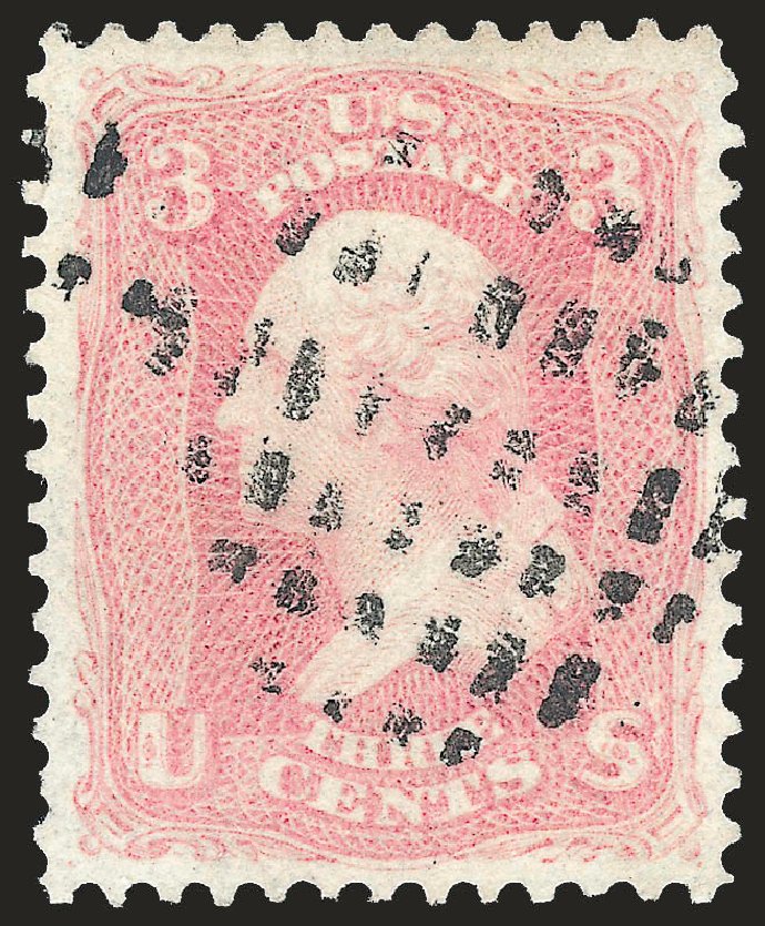 Costs of US Stamps Scott Cat. #64 - 3c 1861 Washington. Robert Siegel Auction Galleries, Apr 2010, Sale 984, Lot 272