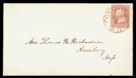 Prices of US Stamps Scott Catalog # 64 - 1861 3c Washington. Matthew Bennett International, Dec 2007, Sale 323, Lot 173