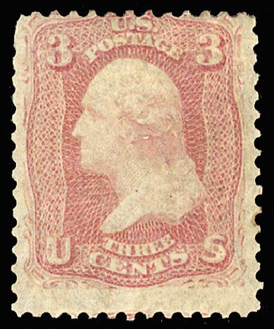 Price of US Stamp Scott # 64 - 3c 1861 Washington. Cherrystone Auctions, May 2013, Sale 201305, Lot 53