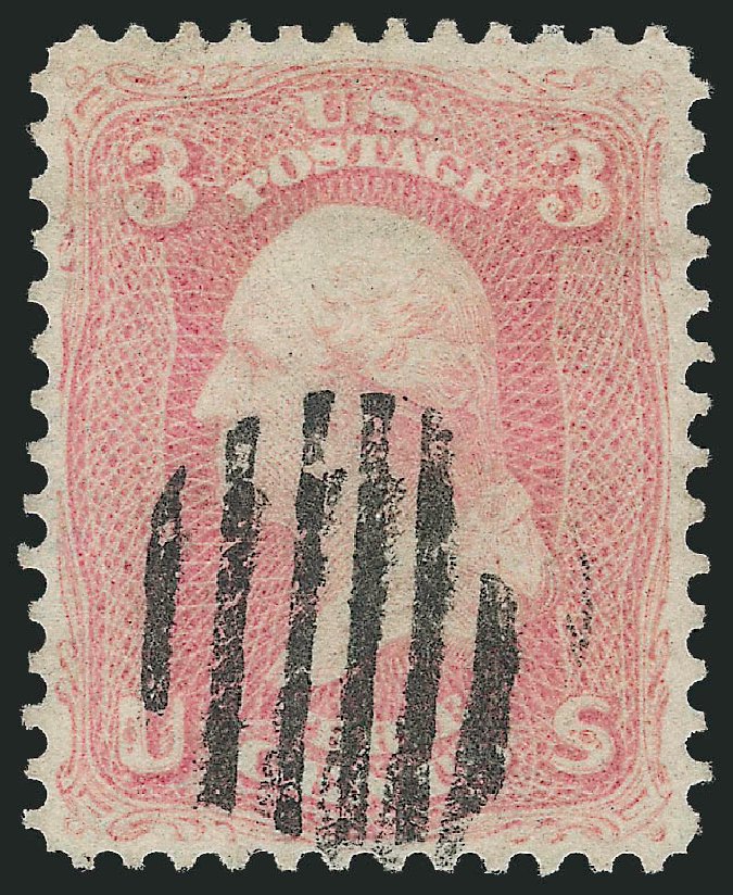 Price of US Stamp Scott Catalog # 64: 1861 3c Washington. Robert Siegel Auction Galleries, Apr 2010, Sale 984, Lot 273