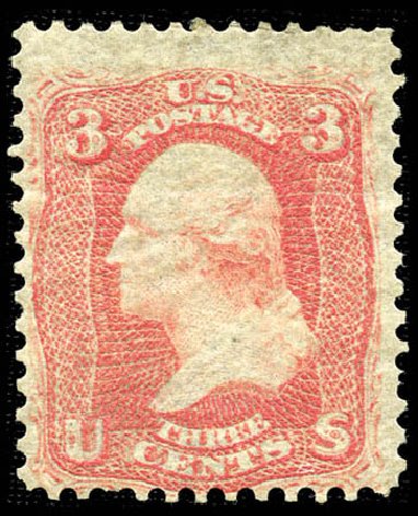 Cost of US Stamp Scott Catalog # 64: 3c 1861 Washington. Matthew Bennett International, Feb 2012, Sale 340, Lot 156