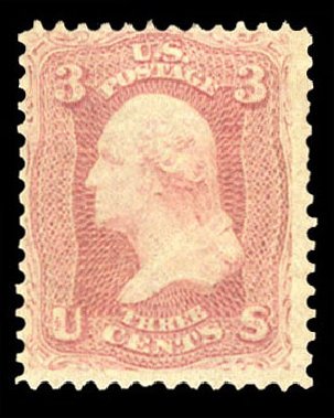 Prices of US Stamp Scott # 64: 3c 1861 Washington. Cherrystone Auctions, Mar 2010, Sale 201003, Lot 56