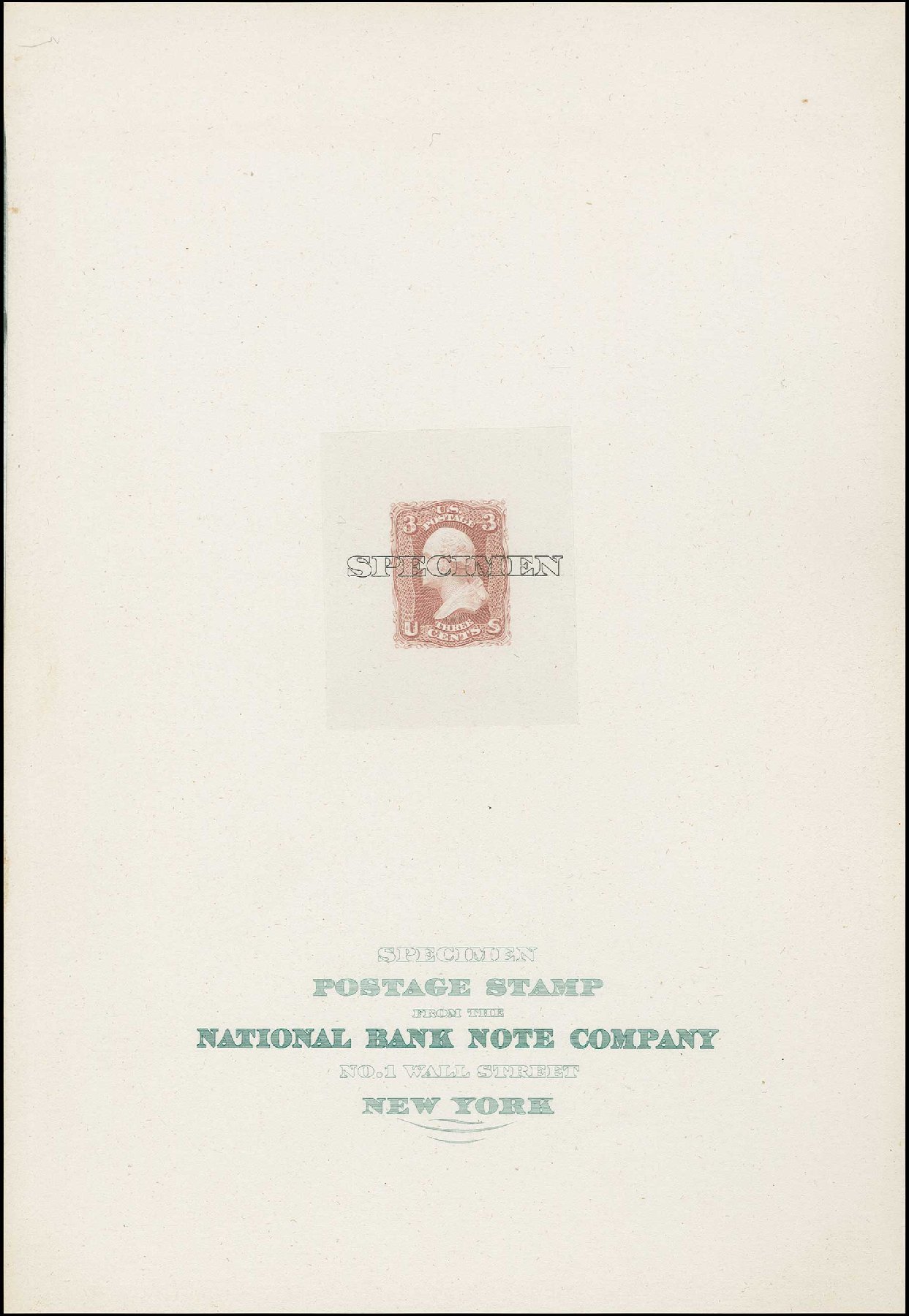 Costs of US Stamps Scott Catalogue #65: 1861 3c Washington. H.R. Harmer, Jun 2015, Sale 3007, Lot 3017