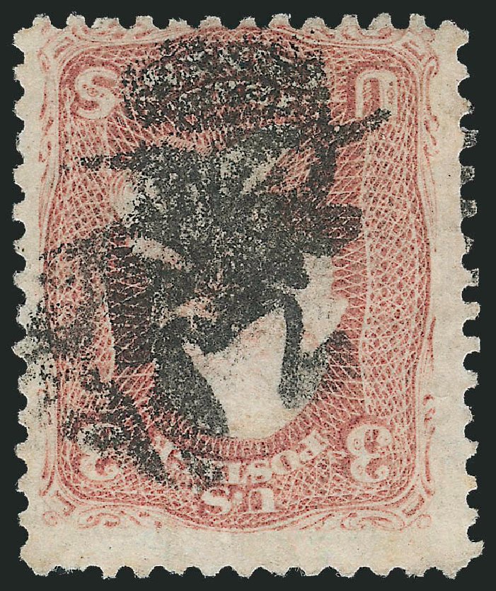 US Stamp Prices Scott Catalogue 65 - 3c 1861 Washington. Robert Siegel Auction Galleries, Sep 2009, Sale 976, Lot 1317