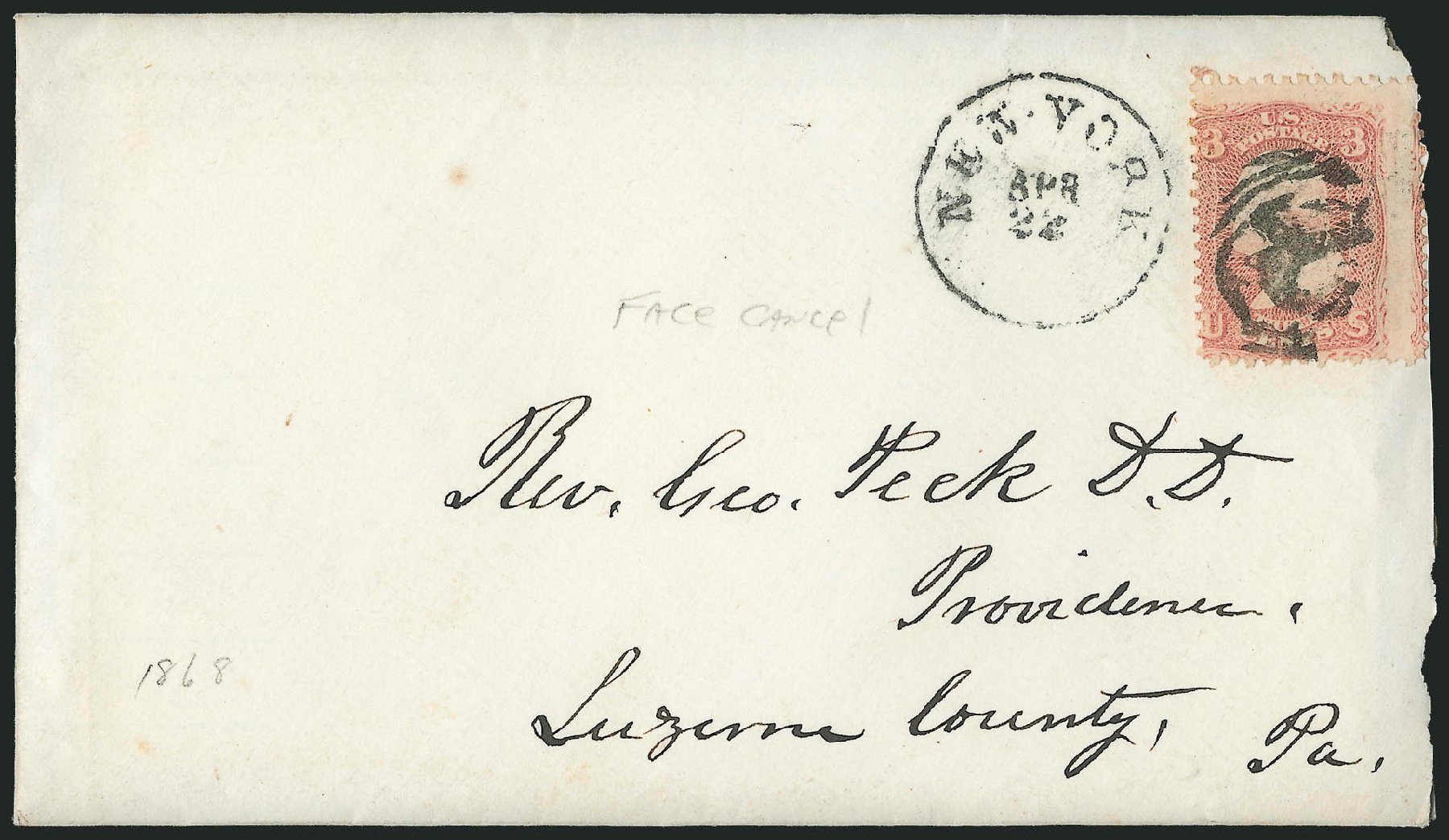 Price of US Stamp Scott Cat. 65: 1861 3c Washington. Robert Siegel Auction Galleries, Sep 2010, Sale 993, Lot 427