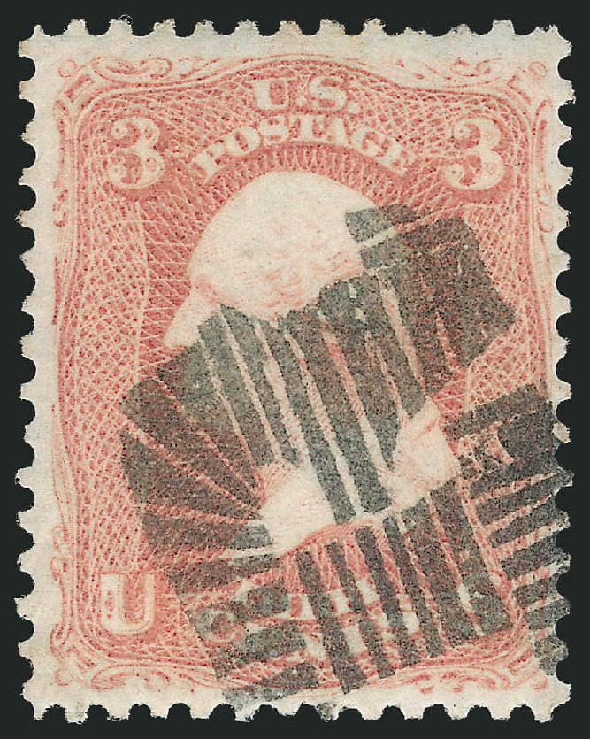 Prices of US Stamps Scott Cat. #65 - 1861 3c Washington. Robert Siegel Auction Galleries, Mar 2014, Sale 1067, Lot 1018