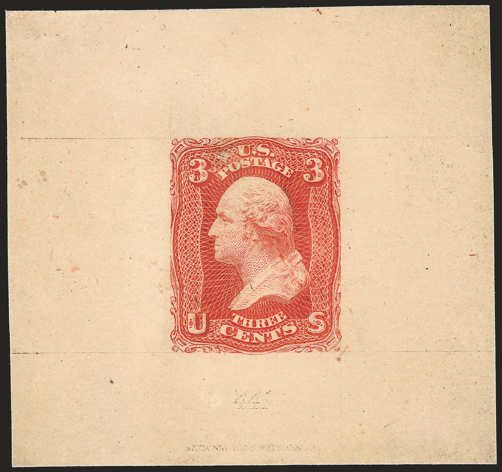 Cost of US Stamps Scott # 65 - 3c 1861 Washington. Robert Siegel Auction Galleries, Dec 2009, Sale 982, Lot 5188