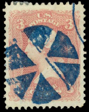 US Stamp Price Scott Catalog #65: 3c 1861 Washington. Daniel Kelleher Auctions, Sep 2014, Sale 655, Lot 209