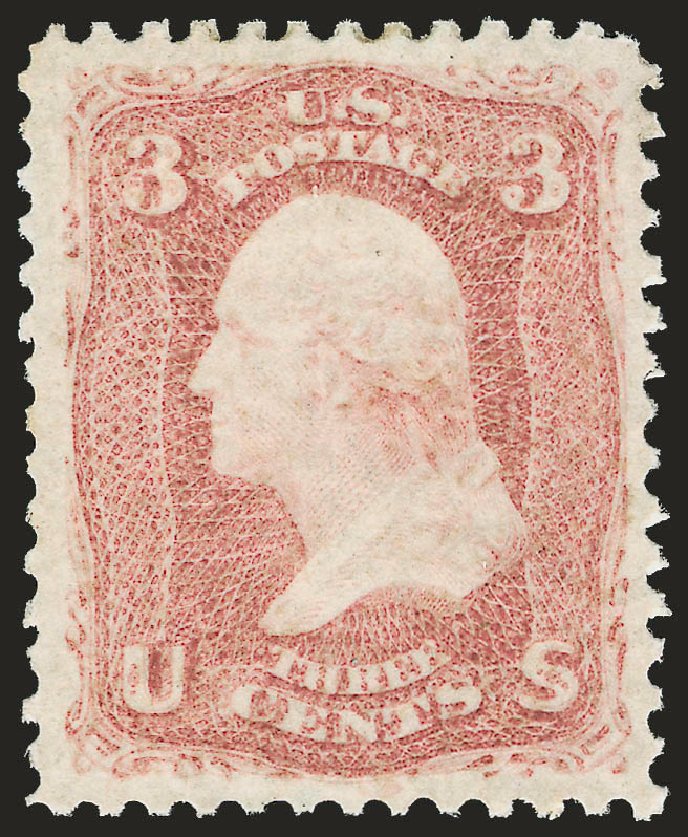 Costs of US Stamps Scott 65: 3c 1861 Washington. Robert Siegel Auction Galleries, Dec 2009, Sale 982, Lot 5189