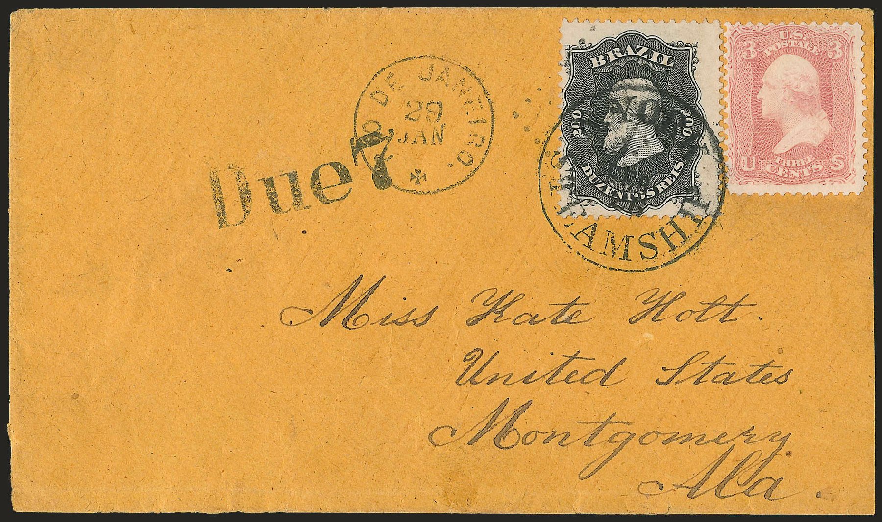 US Stamps Values Scott Catalog 65: 1861 3c Washington. Robert Siegel Auction Galleries, Jun 2010, Sale 989, Lot 89