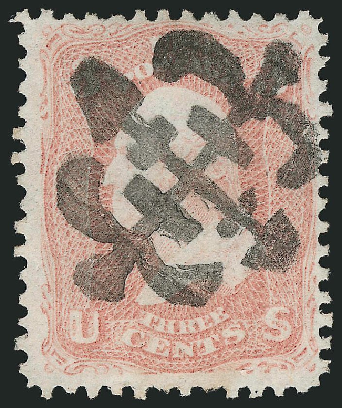 US Stamps Price Scott Cat. # 65: 3c 1861 Washington. Robert Siegel Auction Galleries, Mar 2012, Sale 1019, Lot 390